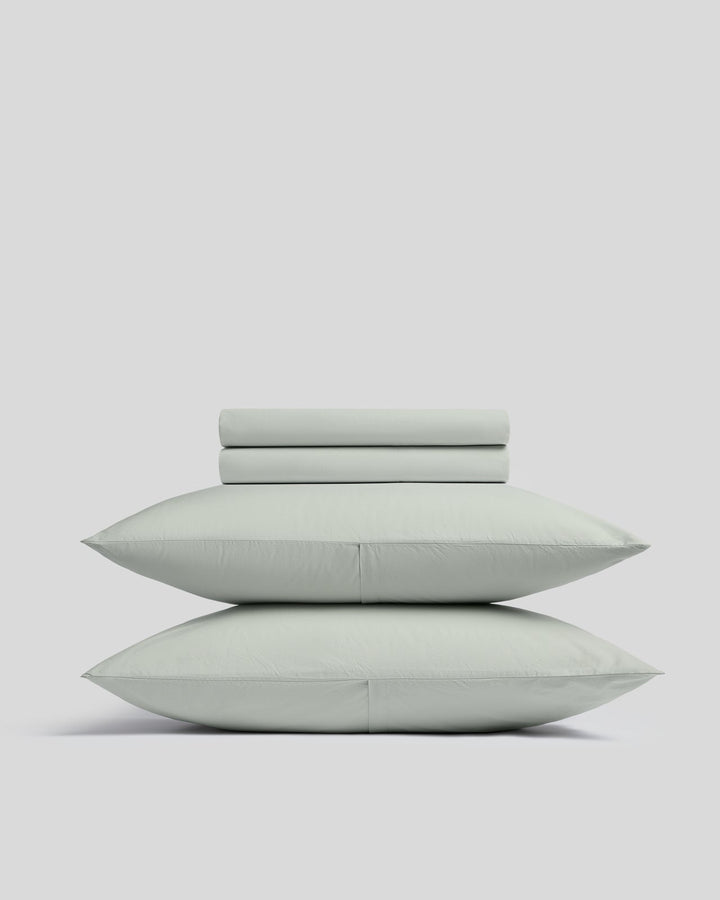 Percale Sheet Set - Sage K/CK