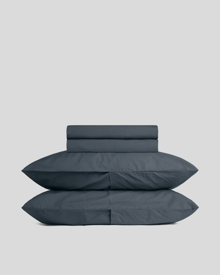 Percale Sheet Set - Dusk K/CK