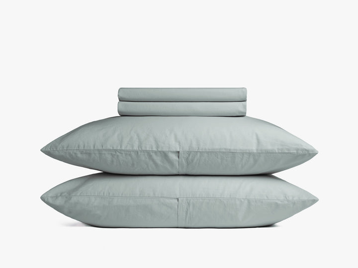 Percale Bed Set - FINAL SALE (Spa)