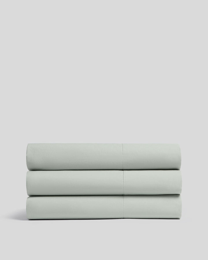 Percale Top Sheet (Sage)