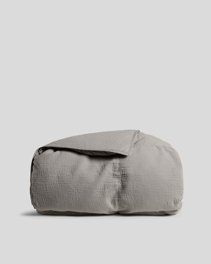 Relaxed Cotton Comforter (Pebble)