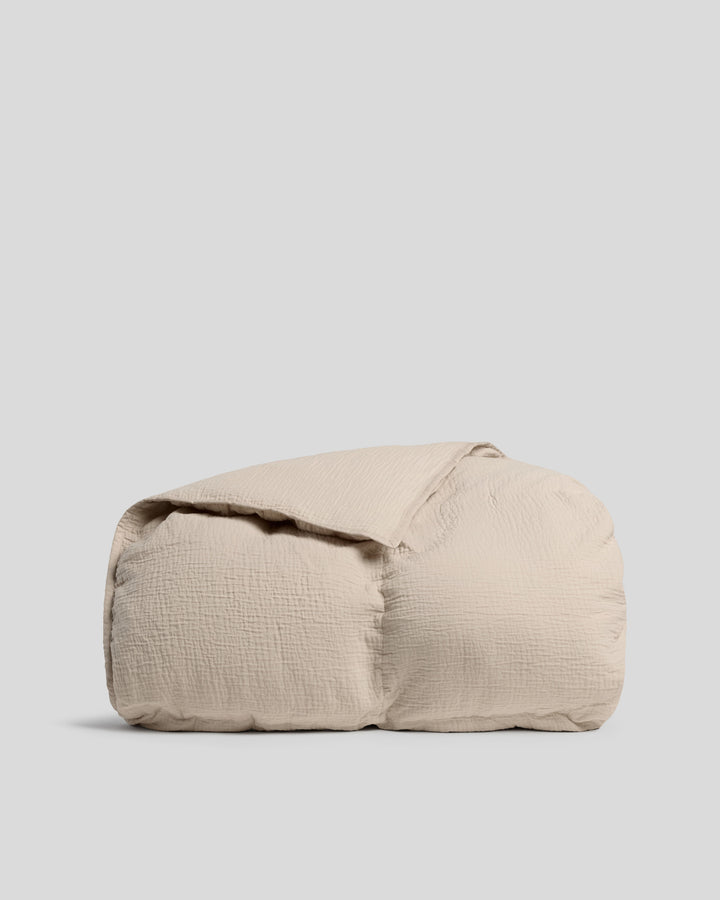 Relaxed Cotton Comforter (Bone)
