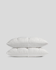 Relaxed Cotton Sham Set (White)