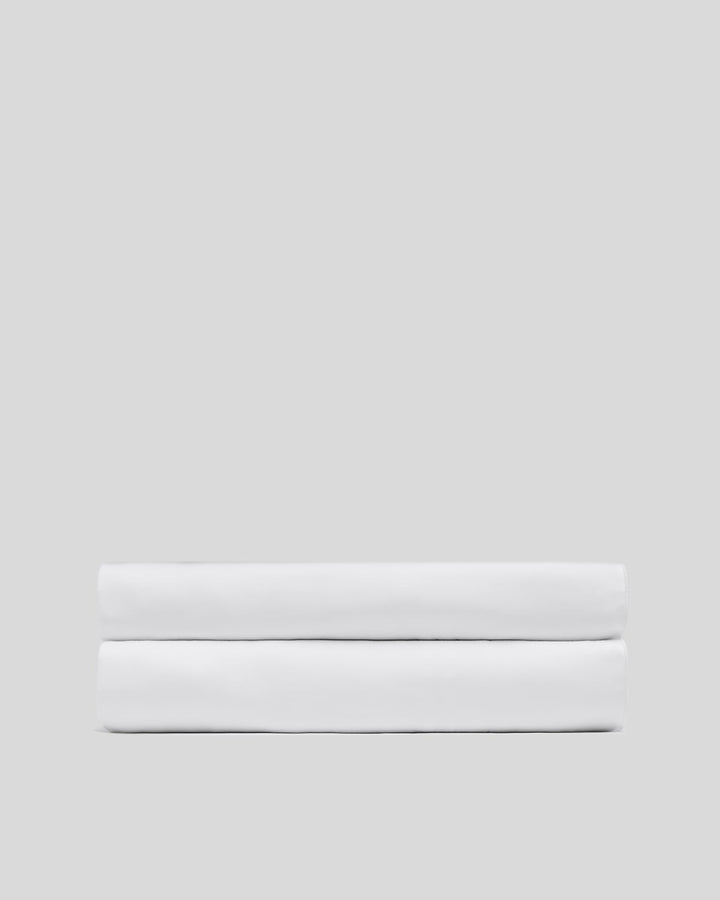 Sateen Fitted Sheet (White)