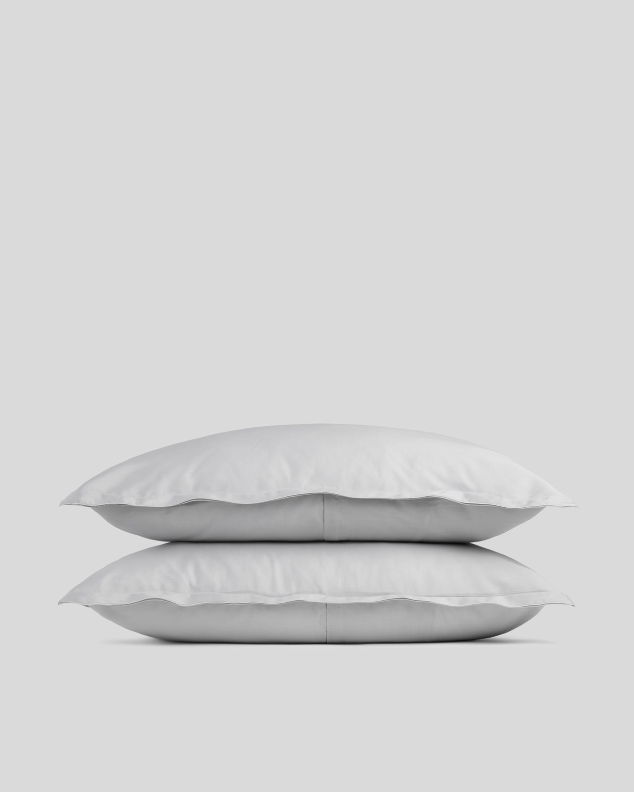 Sateen Sham Set (Light Grey)