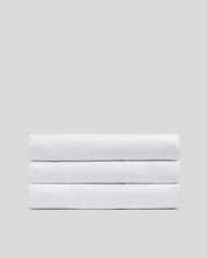 Sateen Top Sheet (White)