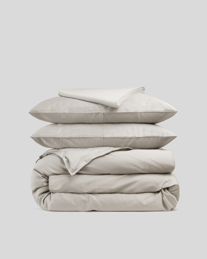 Sateen Venice Set - Bone F/Q