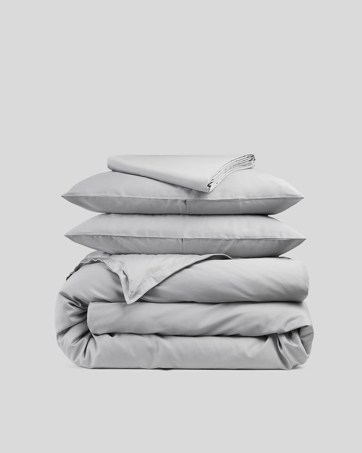 Sateen Venice Set - Light Grey F/Q