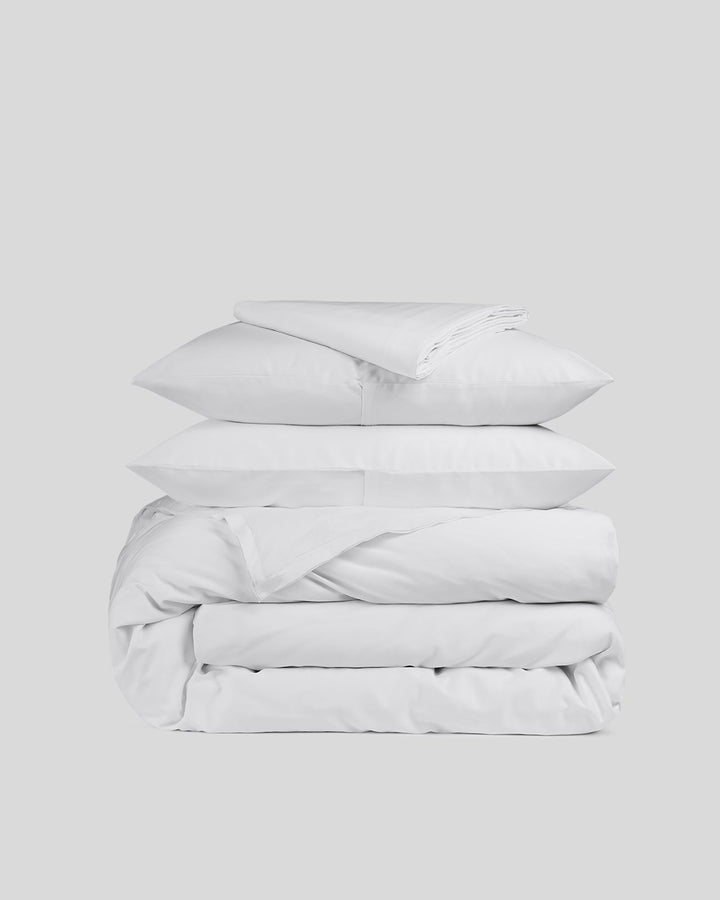 Sateen Venice Set - White K/CK