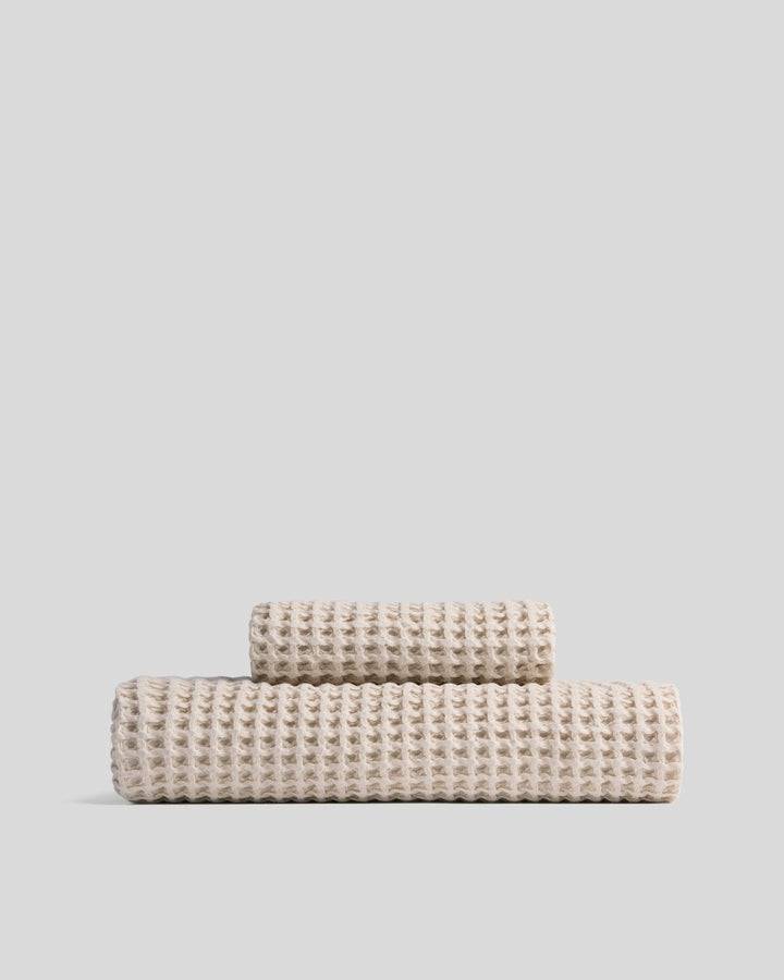 Waffle Towels (Bone)